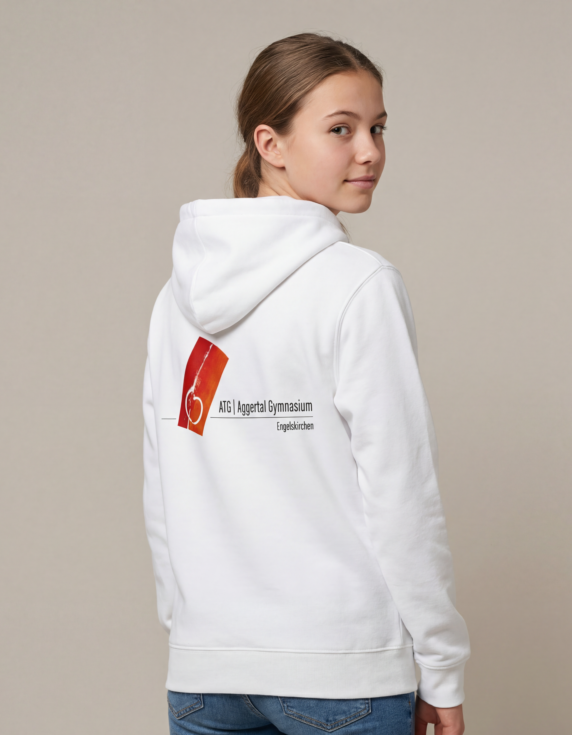 Kinder Hoodie "Junior Willi" mit großem Rückenlogo (Aggertal)-2