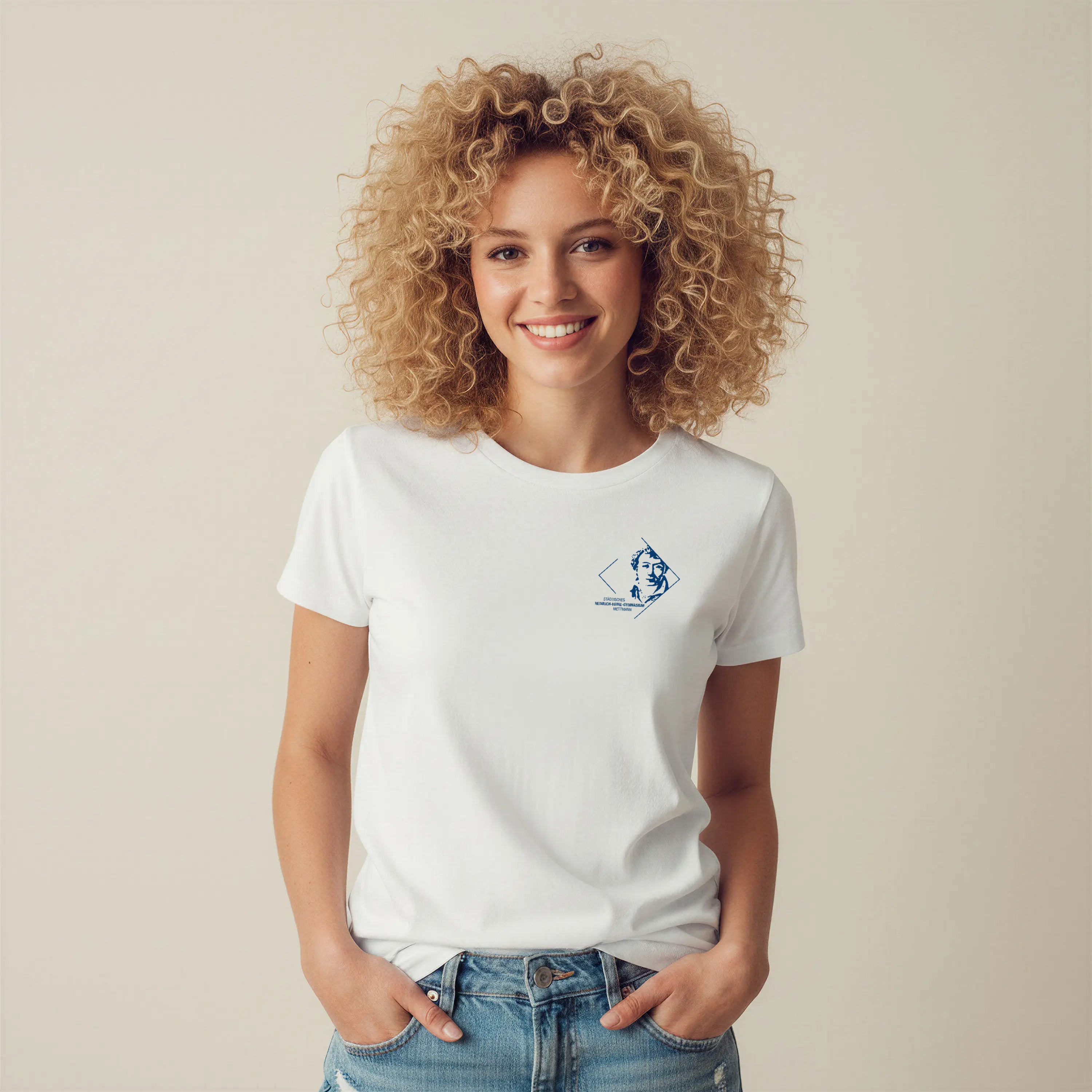 Premium T-Shirt tailliert (Heinrich-Heine-Mettmann)-zoom-1