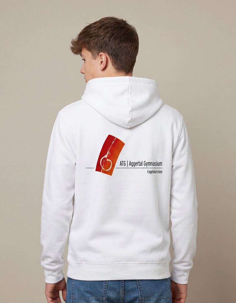 Unisex Hoodie "Willi" mit großem Rückenlogo (Aggertal)-zoom-