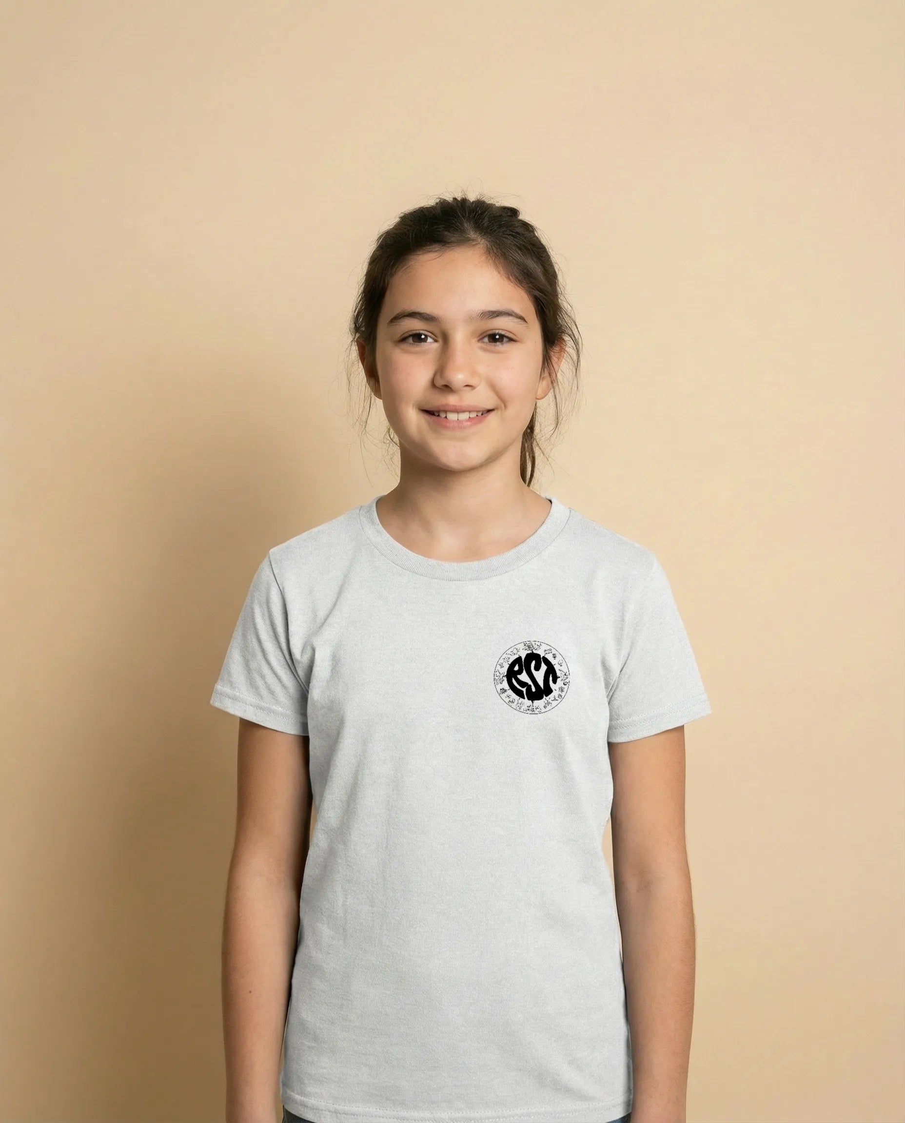 Premium Unisex T-Shirt mit großem Rückenlogo (RST)-1