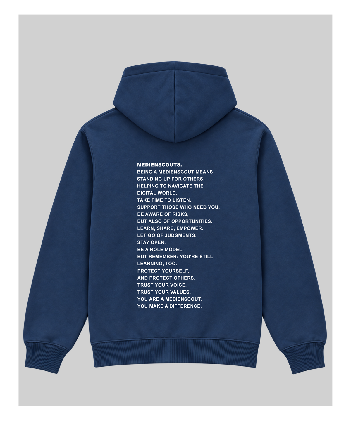 Medienscouts Hoodie "Mike„ oversized-zoom-4