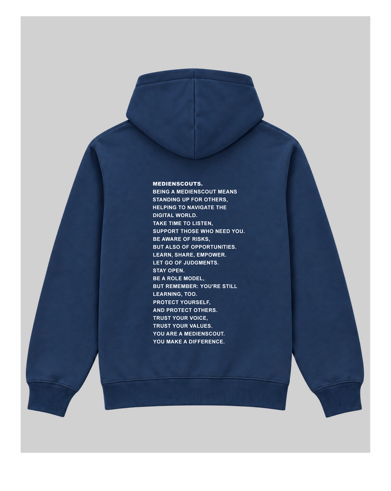Medienscouts Hoodie "Mike„ oversized-zoom-