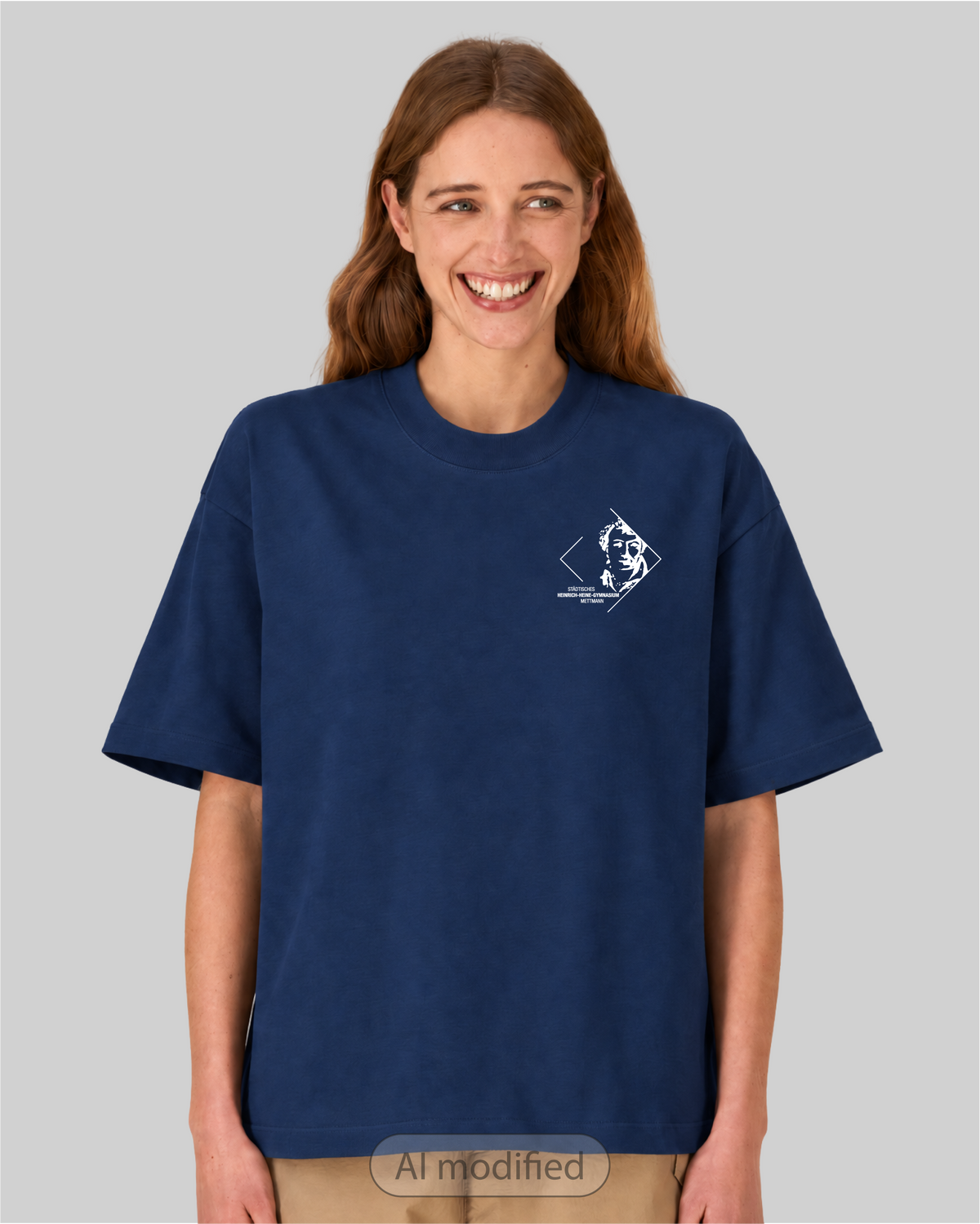 Schul-Tshirt "Asher„ oversized unisex