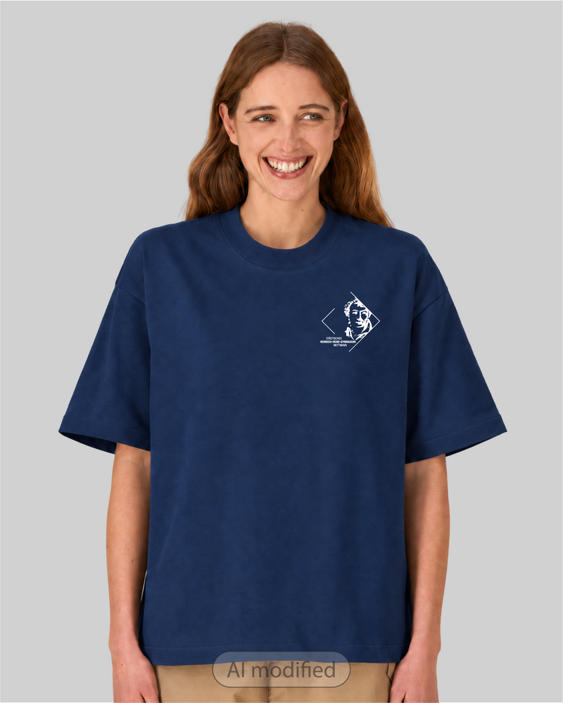 Schul-Tshirt "Asher„ oversized unisex-zoom-