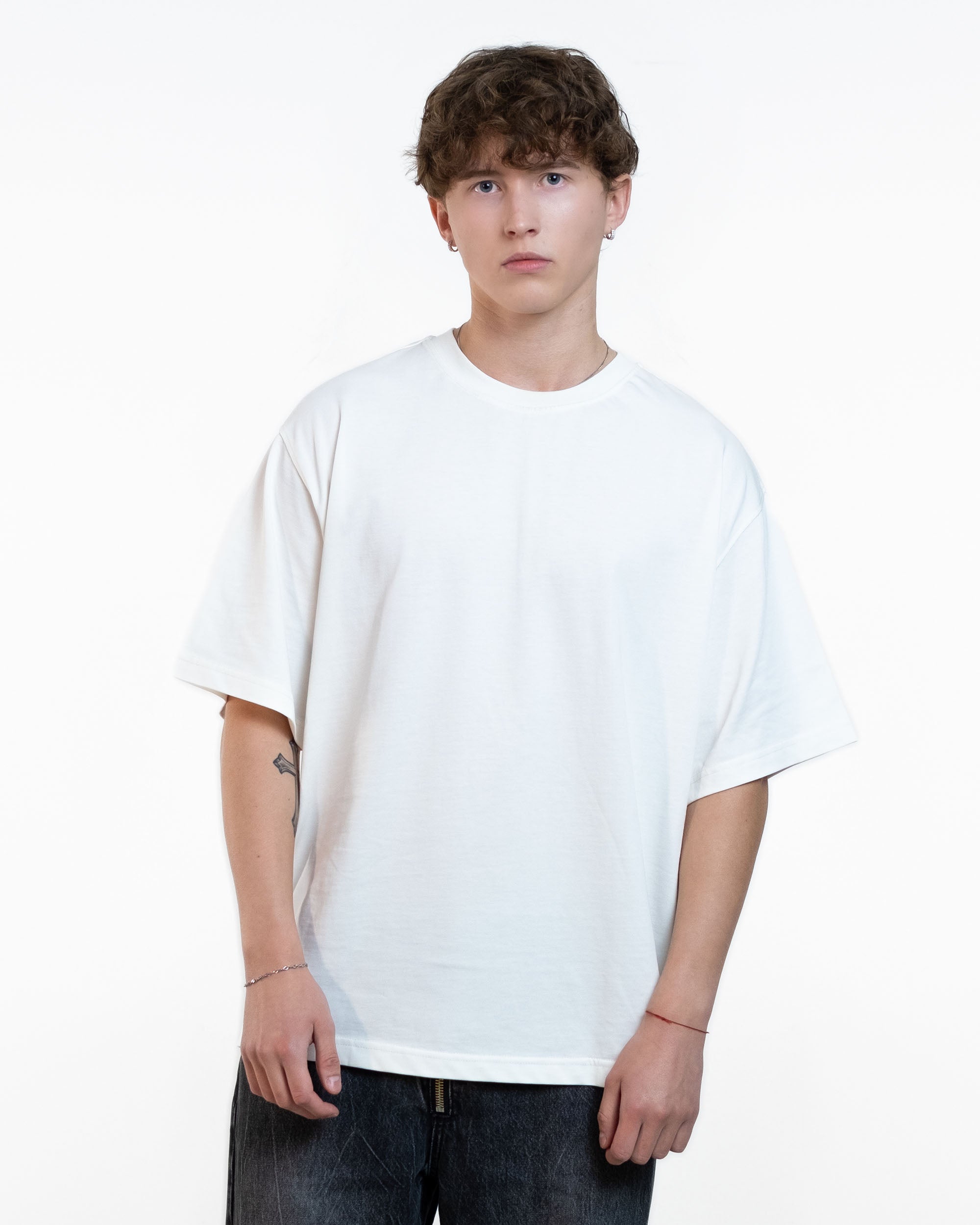 Oversized T-Shirt Rio beige-zoom-3