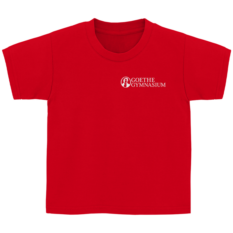 Kinder Basic T-Shirt Goethe Gymnasium white-zoom-