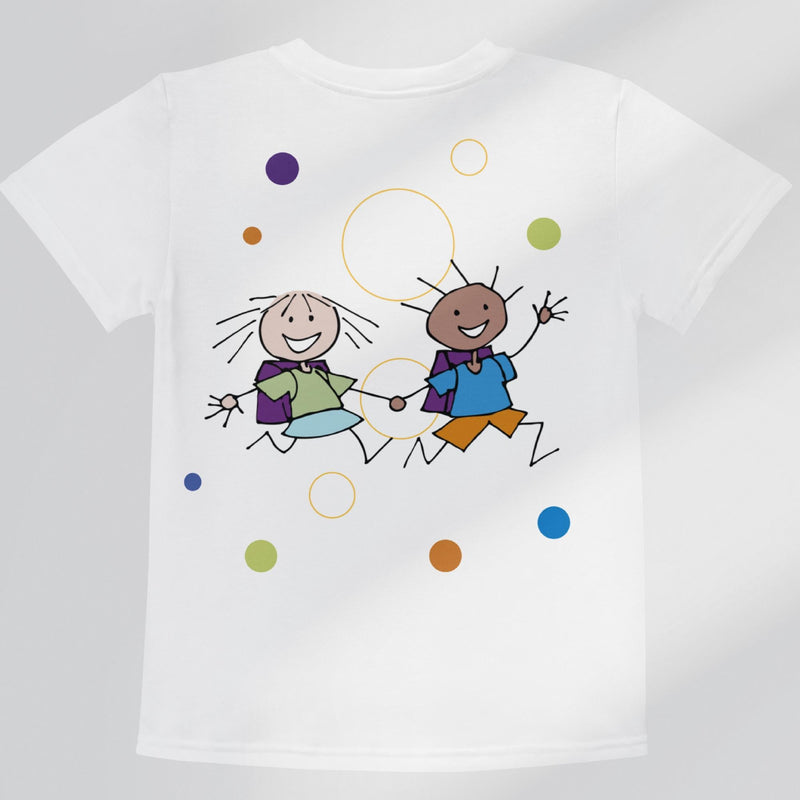 T-Shirt mit Rundhalsausschnitt für Kinder-zoom-