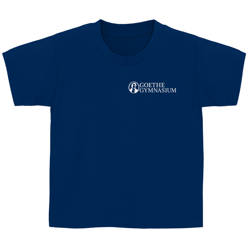 Kinder Basic T-Shirt Goethe Gymnasium white-zoom-
