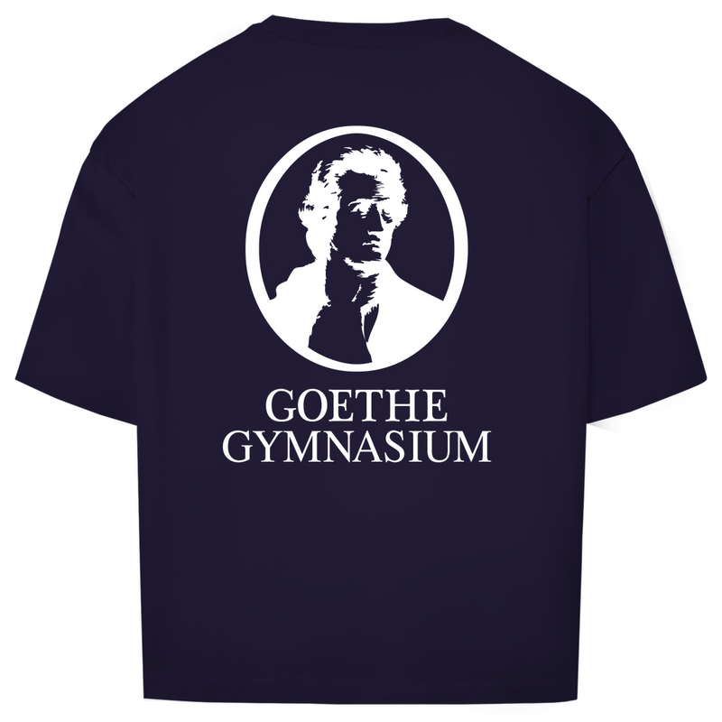 Oversize T-Shirt Goethe Gymnasium white-zoom-