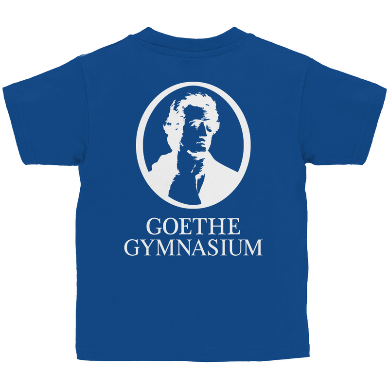 Kinder Basic T-Shirt Goethe Gymnasium white-zoom-