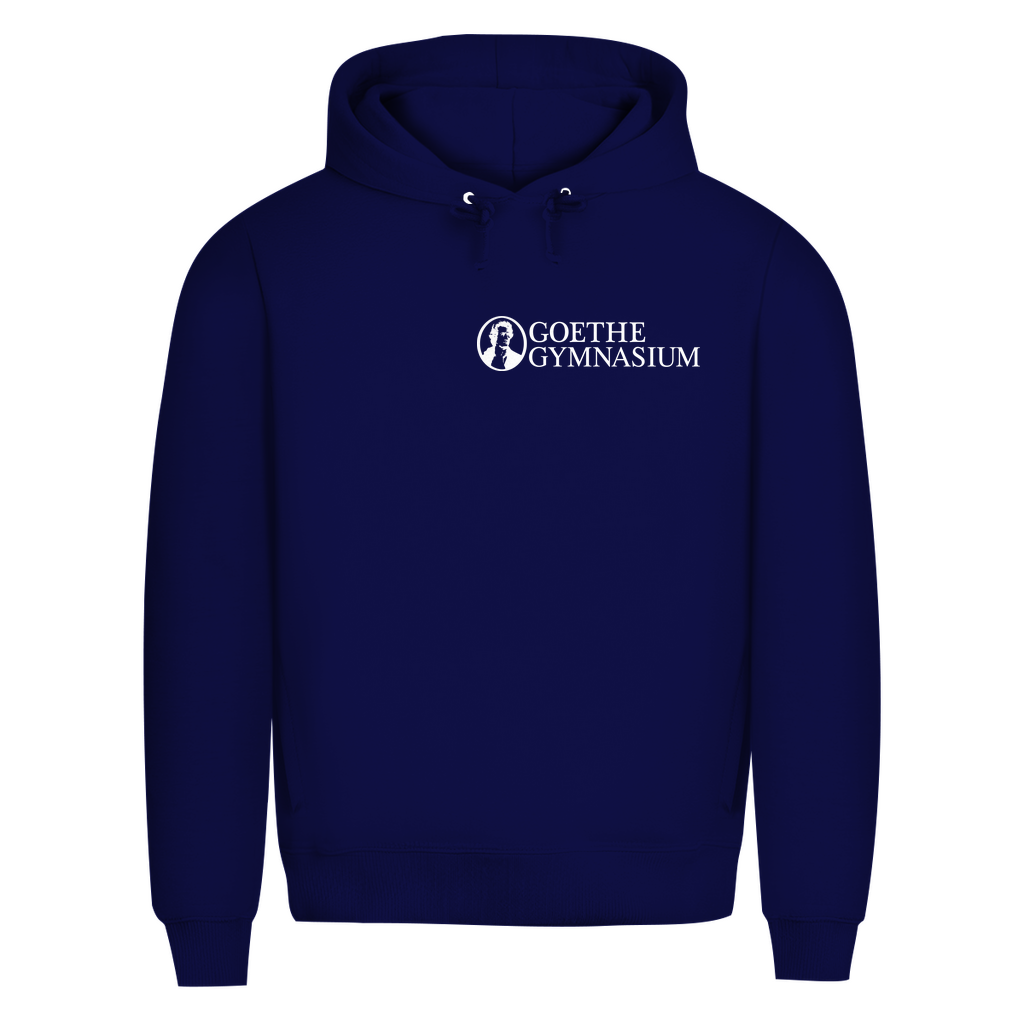 Herren Premium Bio Hoodie Goethe Gymnasium black-11