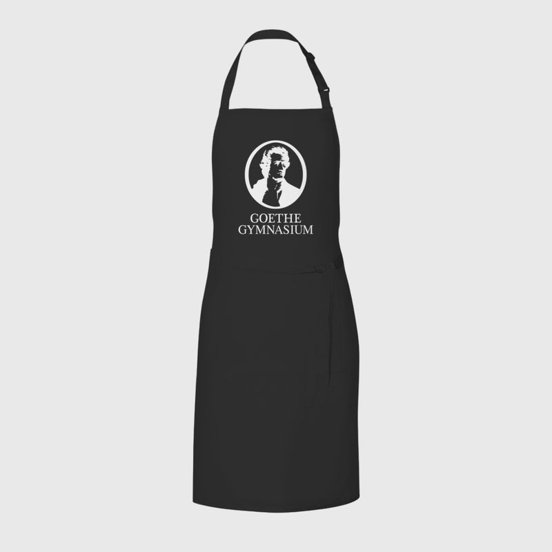 Grillschürze Goethe Gymnasium black-zoom-
