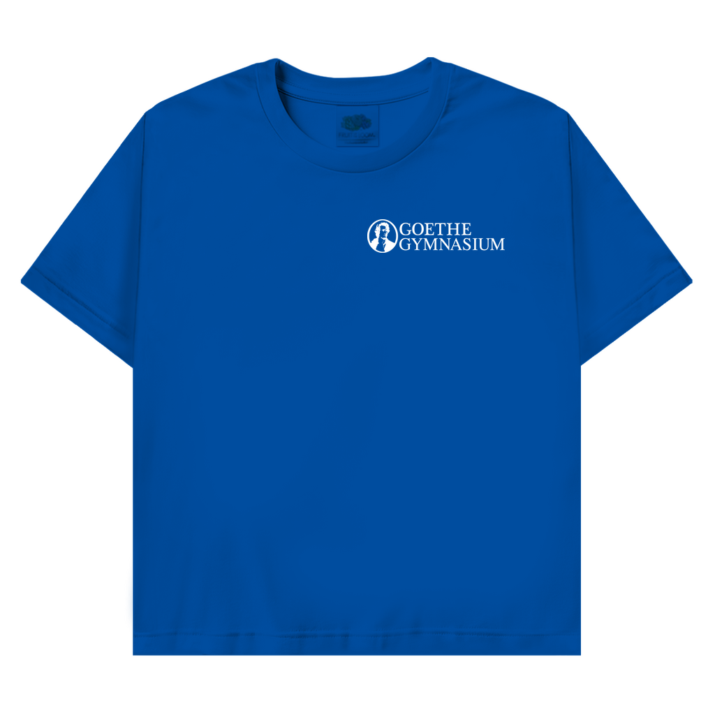 Herren Promo T-Shirt Goethe Gymnasium white-13
