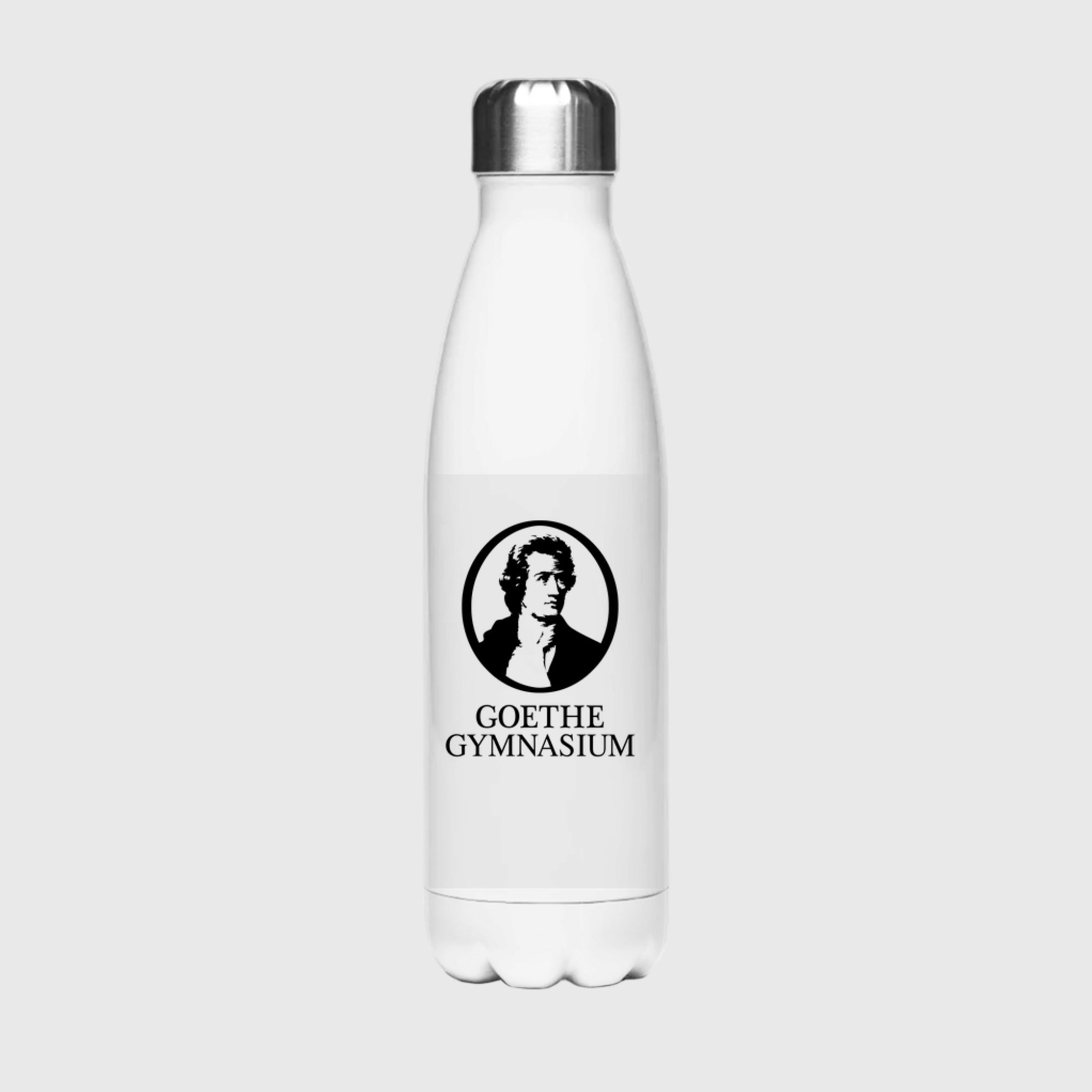 Edelstahl-Thermoflasche Goethe Gymnasium black