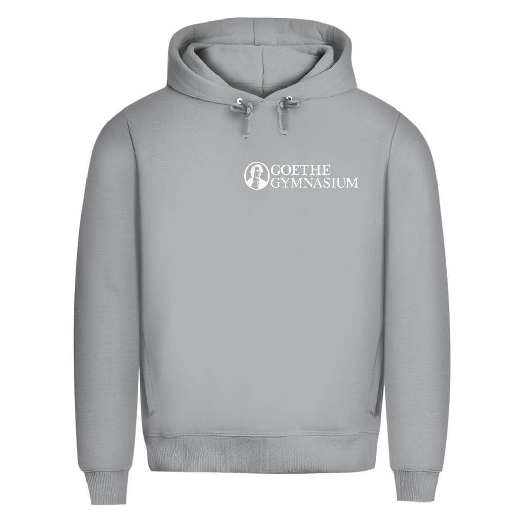 Herren Premium Bio Hoodie Goethe Gymnasium black-zoom-7