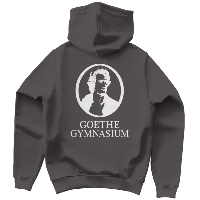 Herren Hoodie Goethe Gymnasium white-zoom-