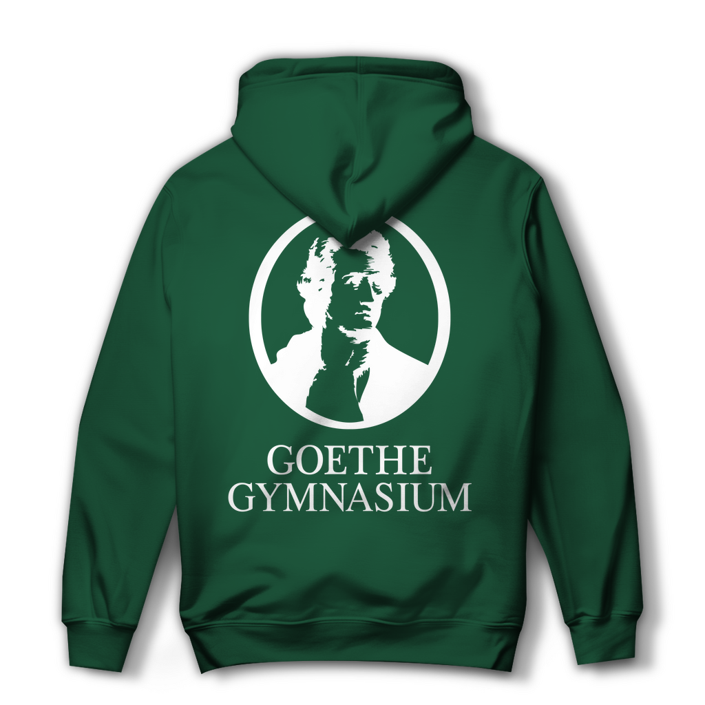 Damen Hoodie Goethe Gymnasium black-8