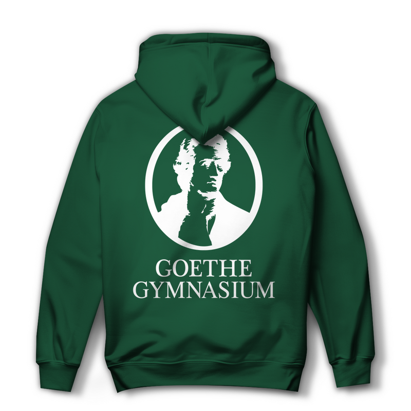 Damen Hoodie Goethe Gymnasium black-zoom-