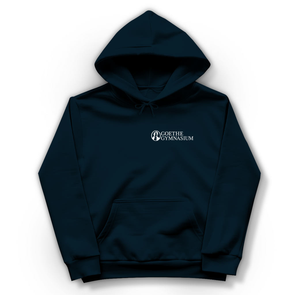 Damen Hoodie Goethe Gymnasium black-zoom-3