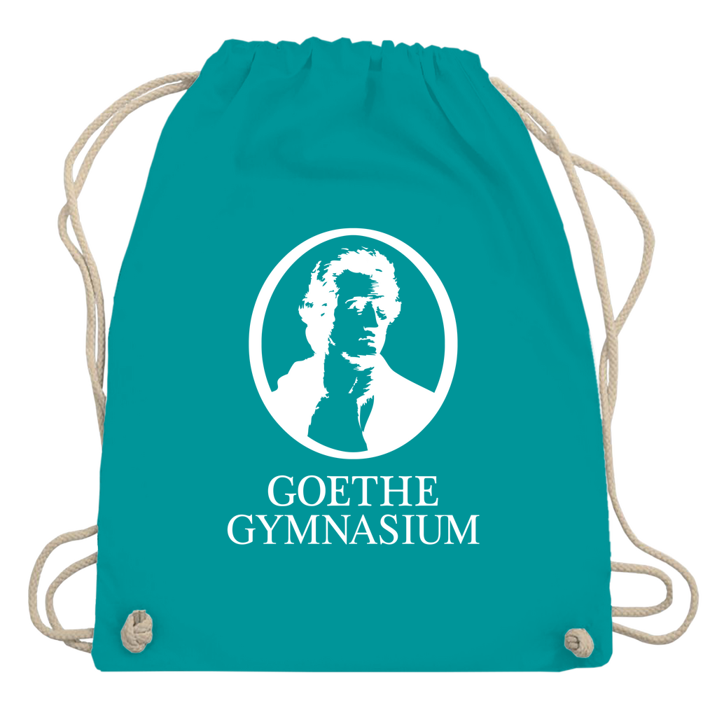 Turnbeutel Goethe Gymnasium white-9