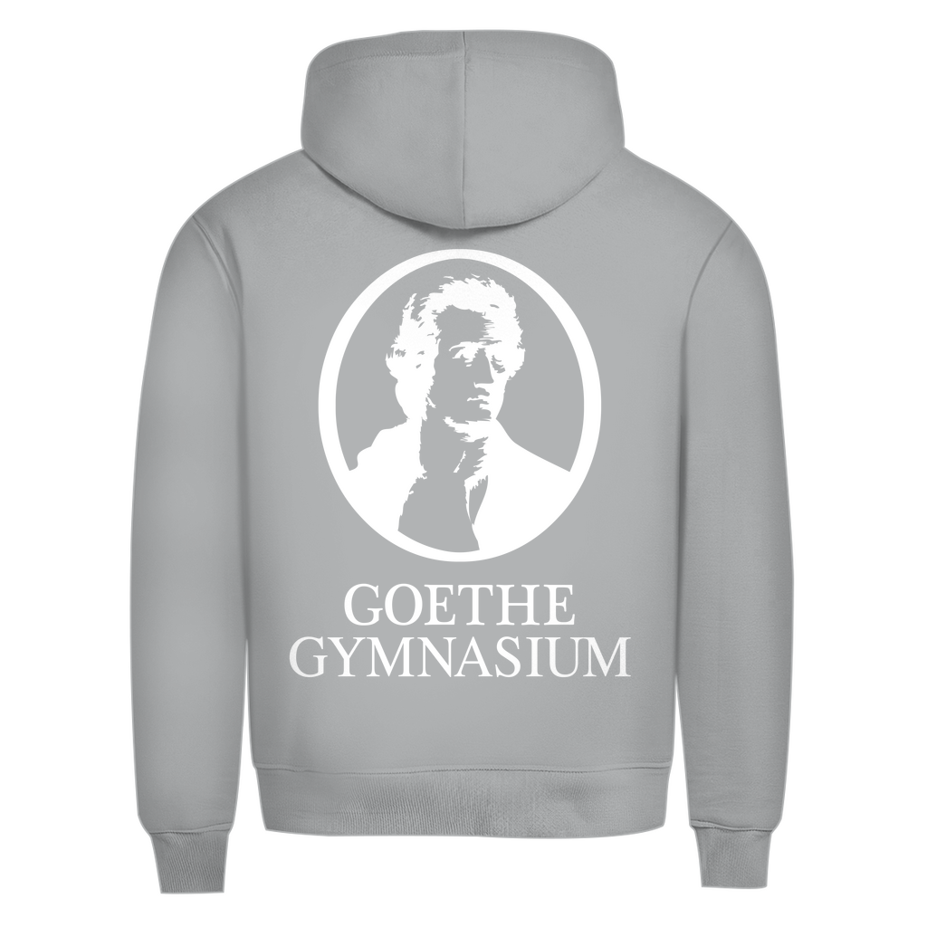 Herren Premium Bio Hoodie Goethe Gymnasium black-zoom-8