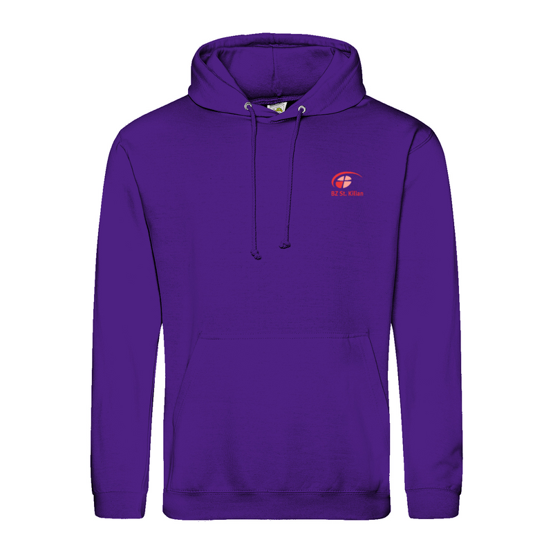 Unisex Hoodie ,,Willi" mit großem Rückenlogo (St. Kilian)-zoom-
