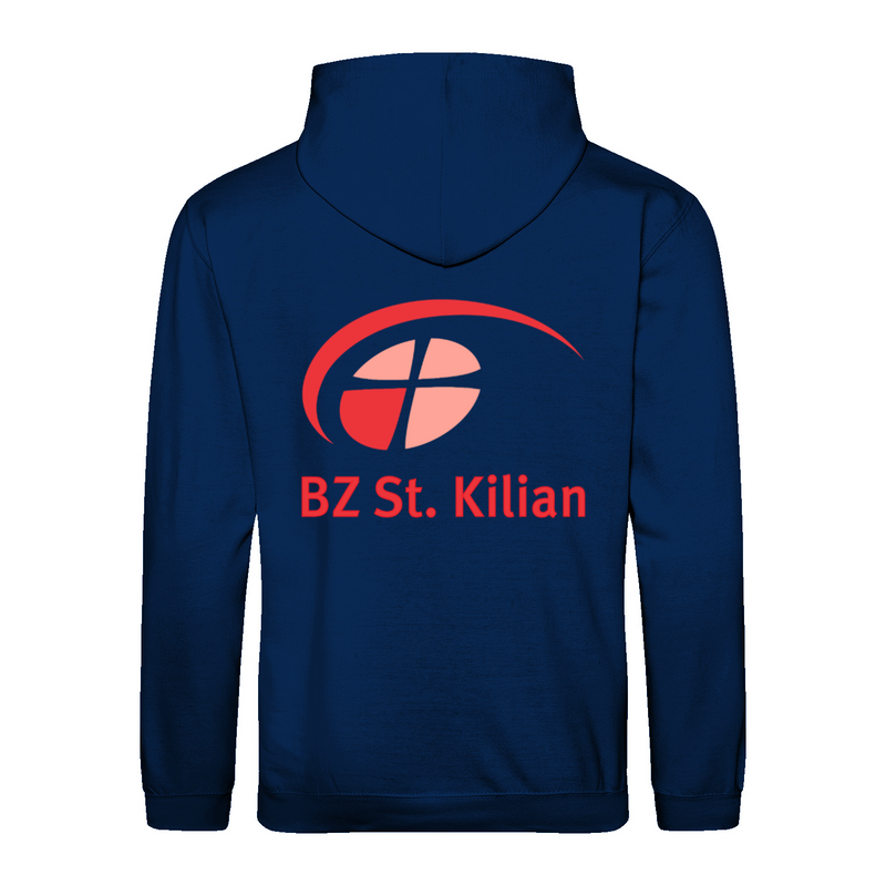 Unisex Hoodie ,,Willi" mit großem Rückenlogo (St. Kilian)-zoom-