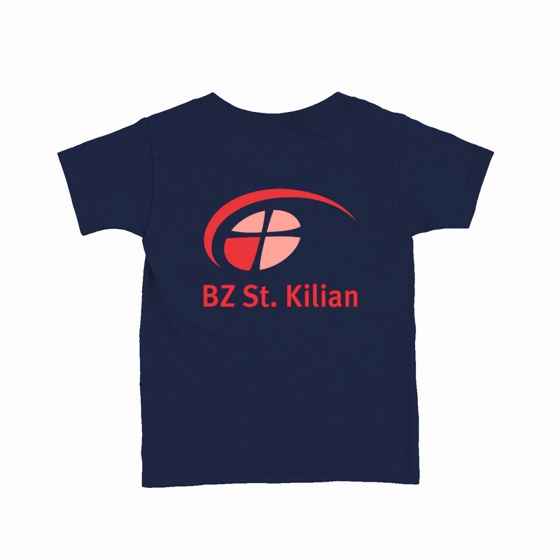 Kinder T-Shirt "Junior Peter" mit großem Rückenlogo (St. Kilian)-zoom-