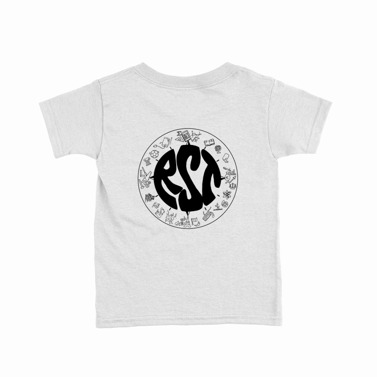 Premium Kinder T-Shirt mit großem Rückenlogo (RST)