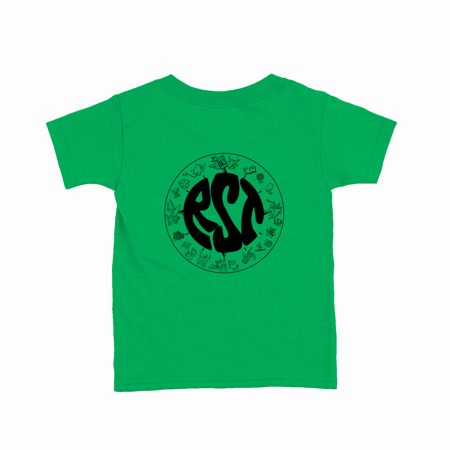 Premium Kinder T-Shirt mit großem Rückenlogo (RST)-7