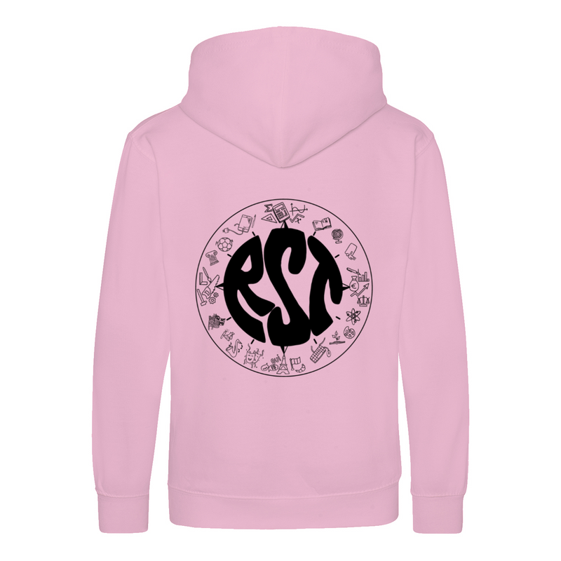 Premium Kinder Hoodie mit großem Rückenlogo (RST)-zoom-