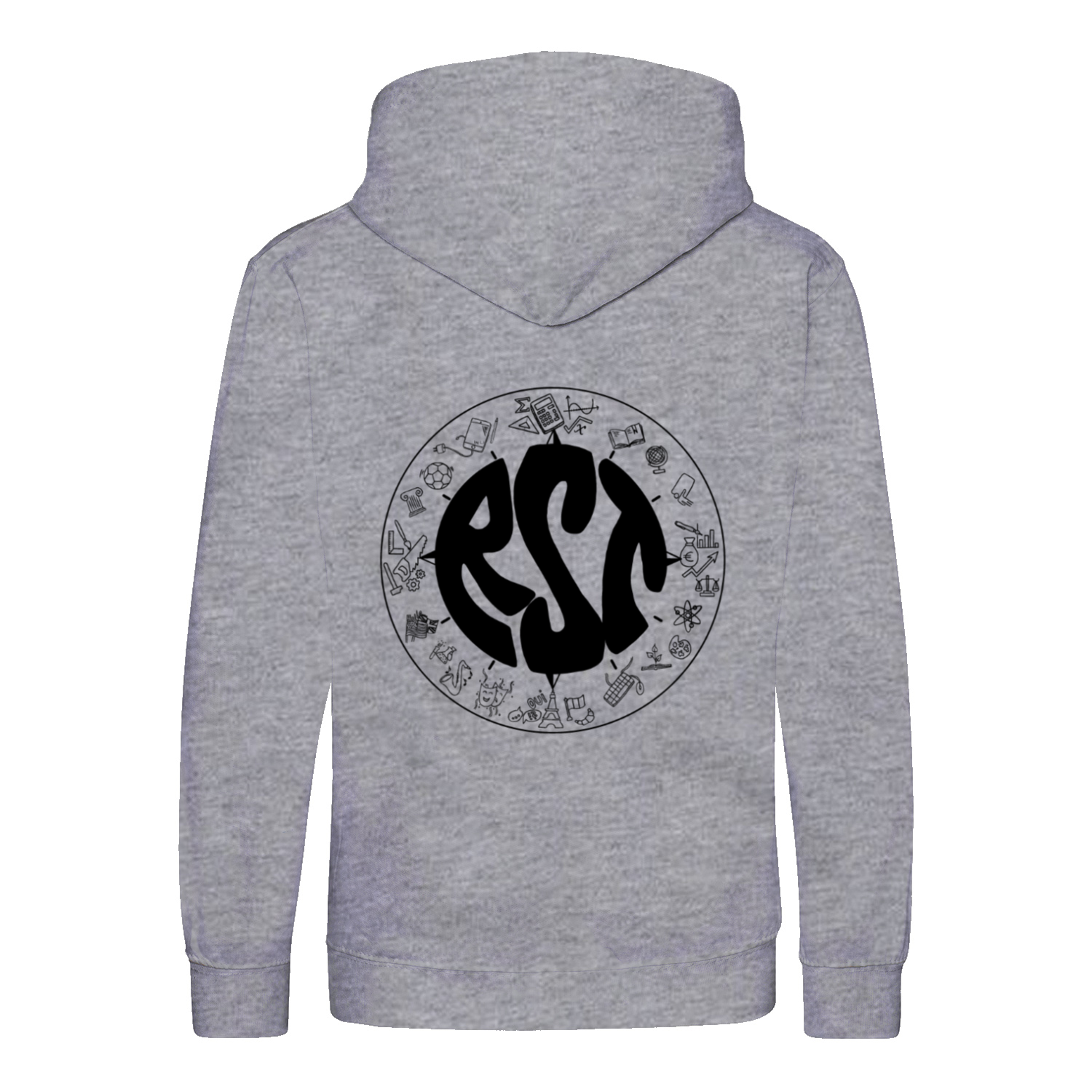 Premium Kinder Hoodie mit großem Rückenlogo (RST)-15