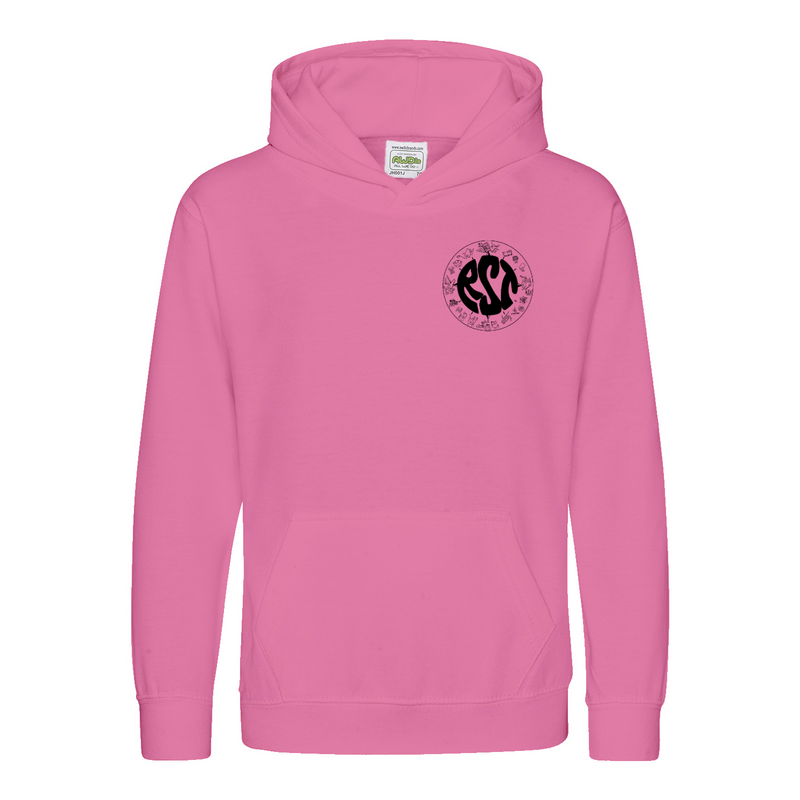 Premium Kinder Hoodie mit großem Rückenlogo (RST)-zoom-