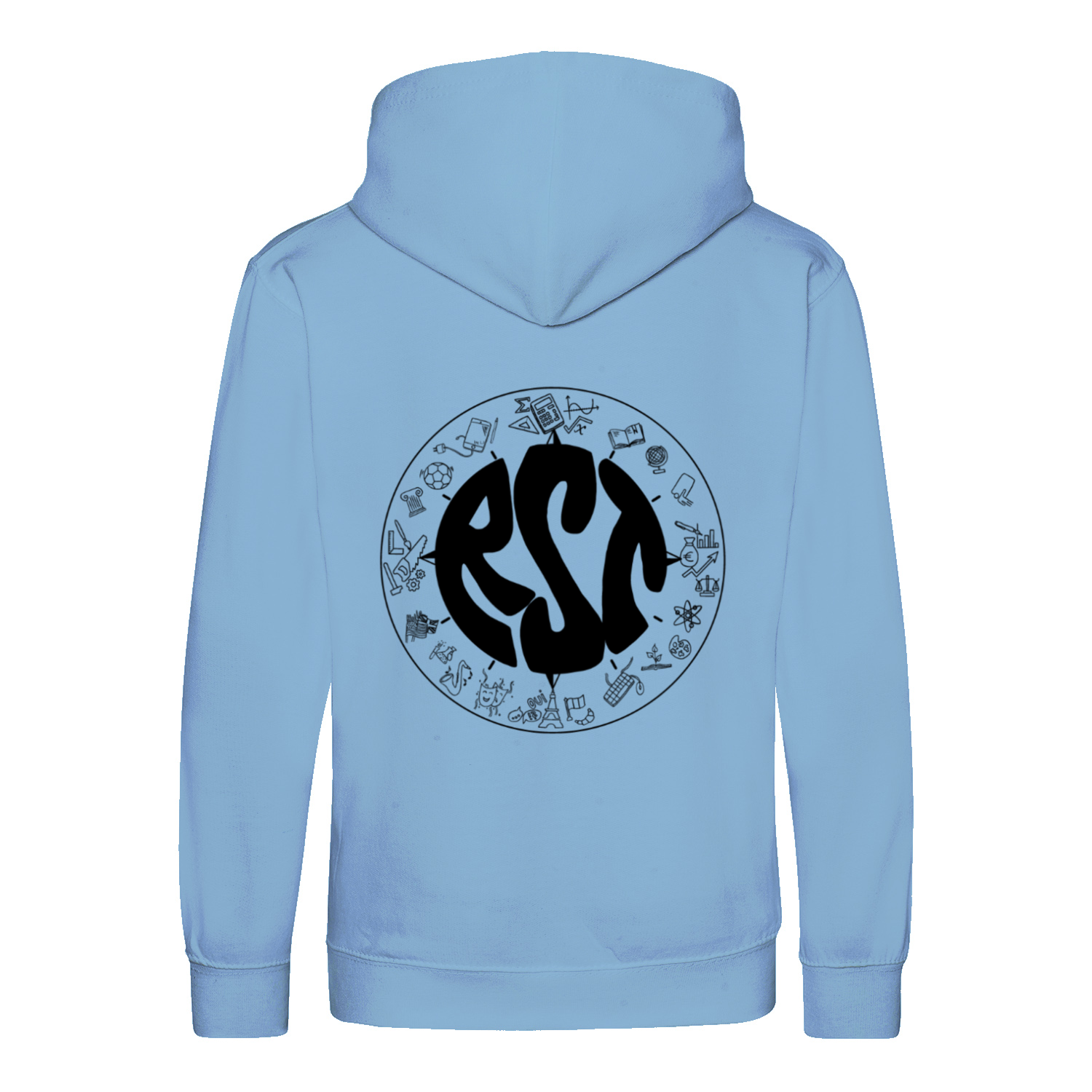 Premium Kinder Hoodie mit großem Rückenlogo (RST)-zoom-7