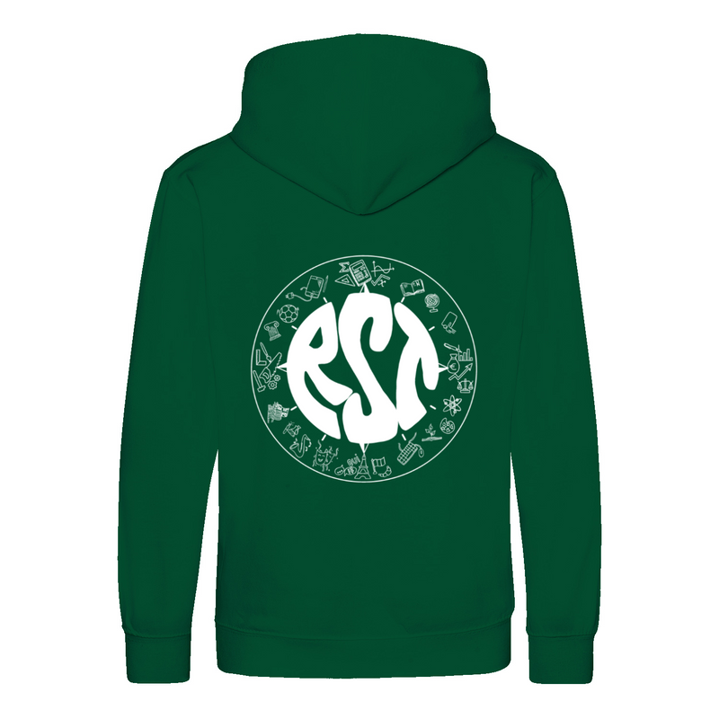 Premium Kinder Hoodie mit großem Rückenlogo (RST)-zoom-