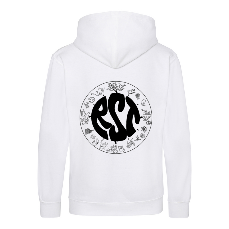 Premium Kinder Hoodie mit großem Rückenlogo (RST)-zoom-