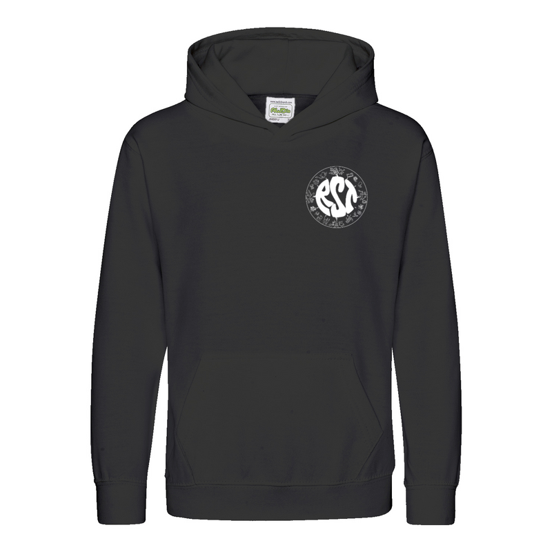 Premium Kinder Hoodie mit großem Rückenlogo (RST)-zoom-