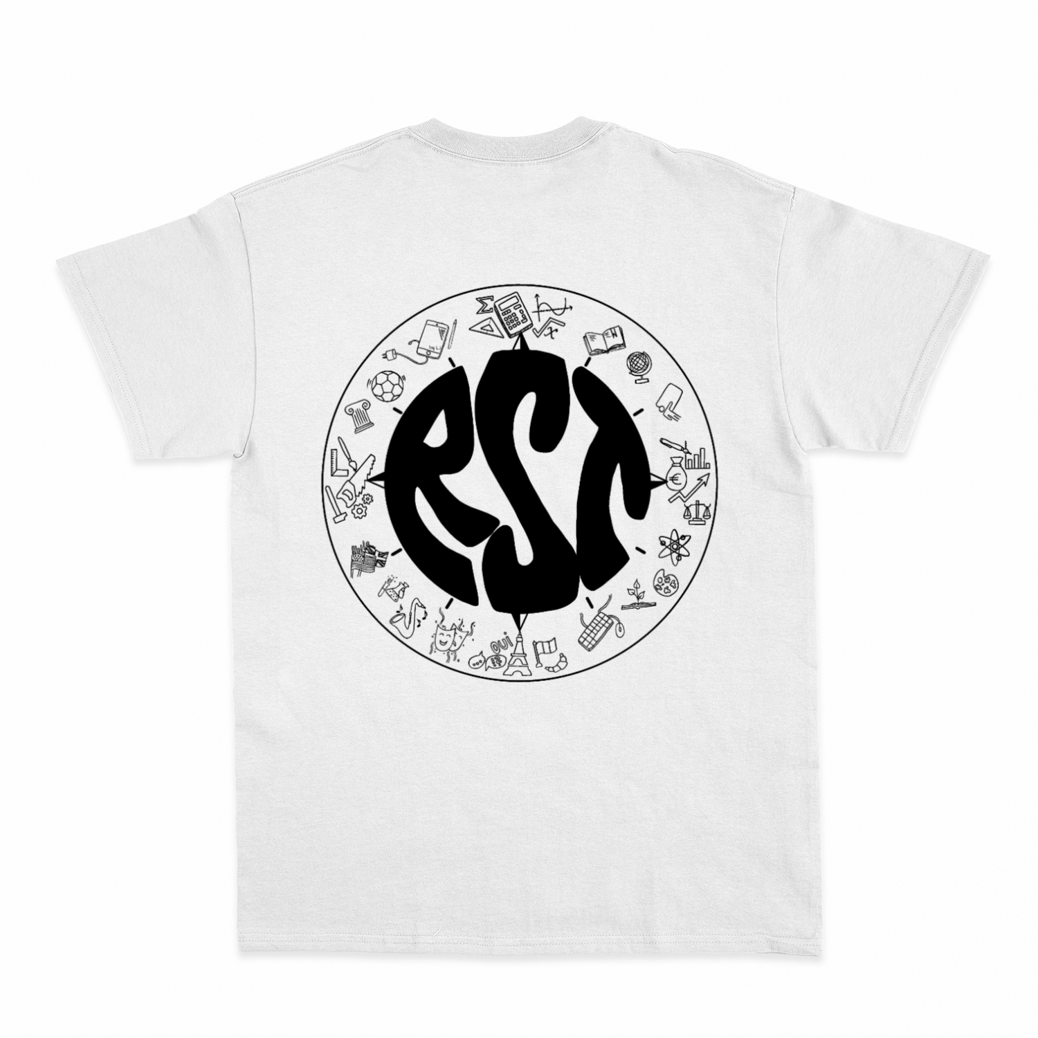 Premium Unisex T-Shirt mit großem Rückenlogo (RST)-zoom-2