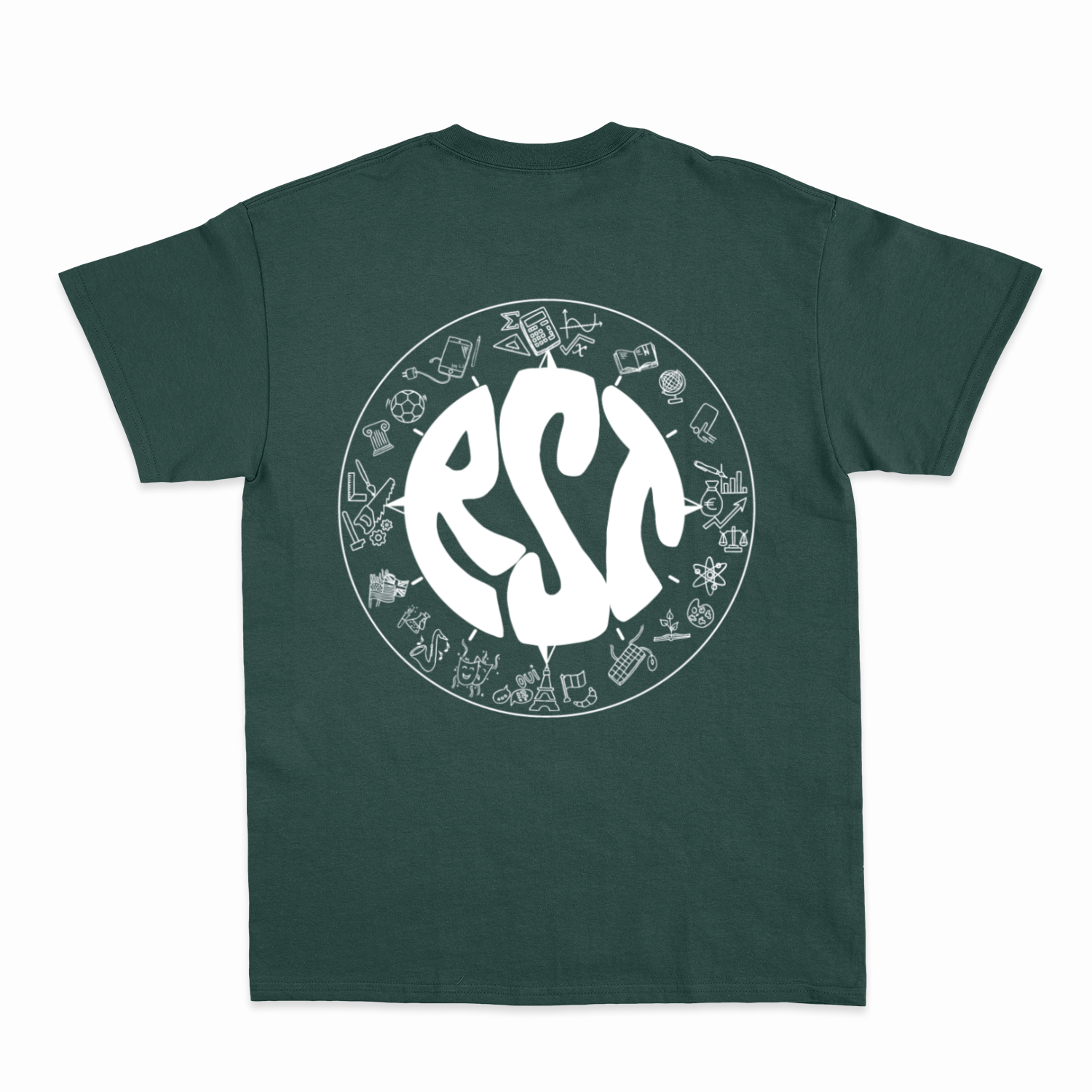 Premium Unisex T-Shirt mit großem Rückenlogo (RST)-zoom-21