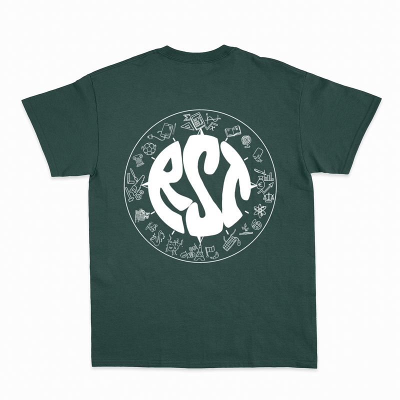 Premium Unisex T-Shirt mit großem Rückenlogo (RST)-zoom-