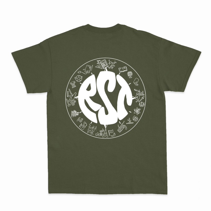 Premium Unisex T-Shirt mit großem Rückenlogo (RST)-zoom-