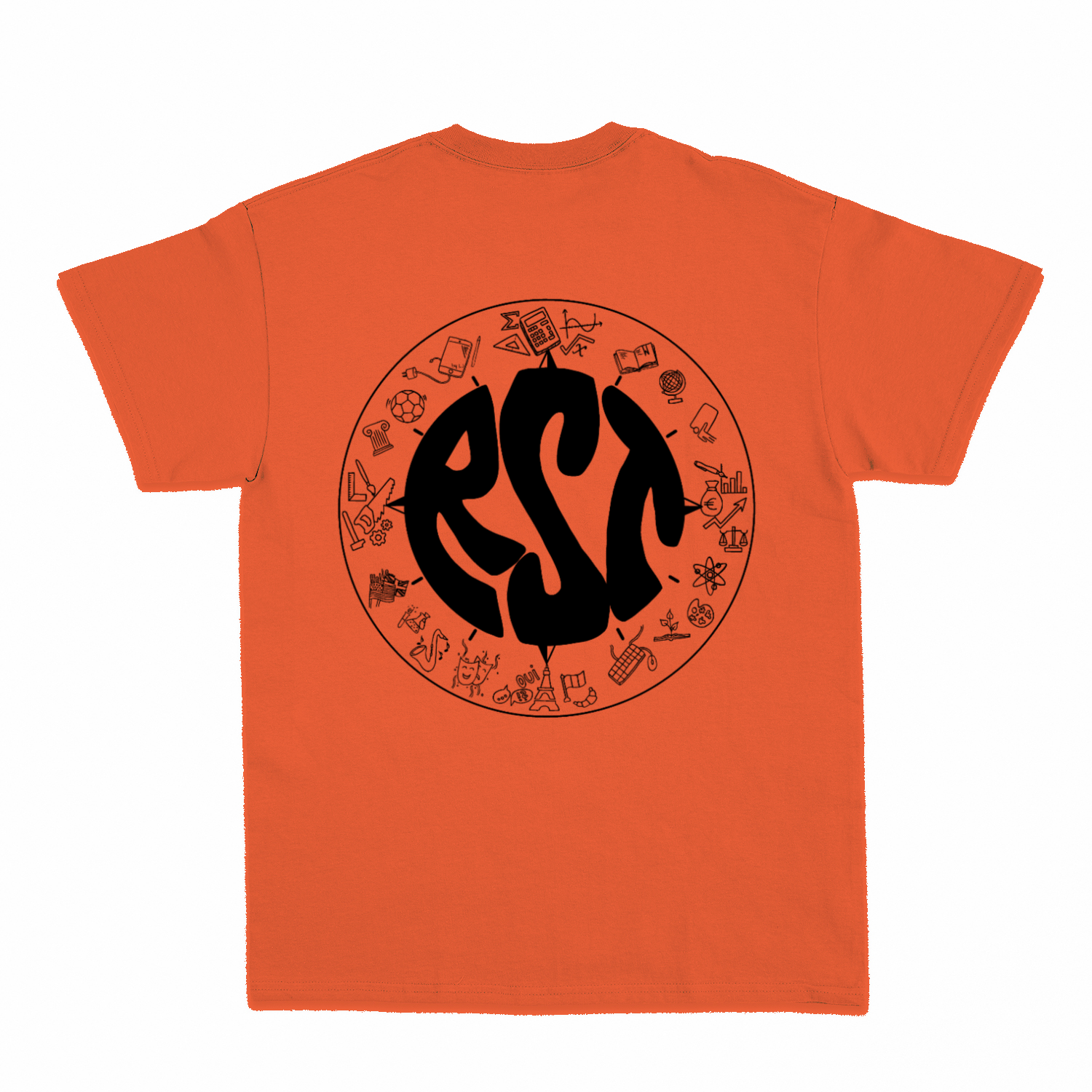 Premium Unisex T-Shirt mit großem Rückenlogo (RST)-zoom-33