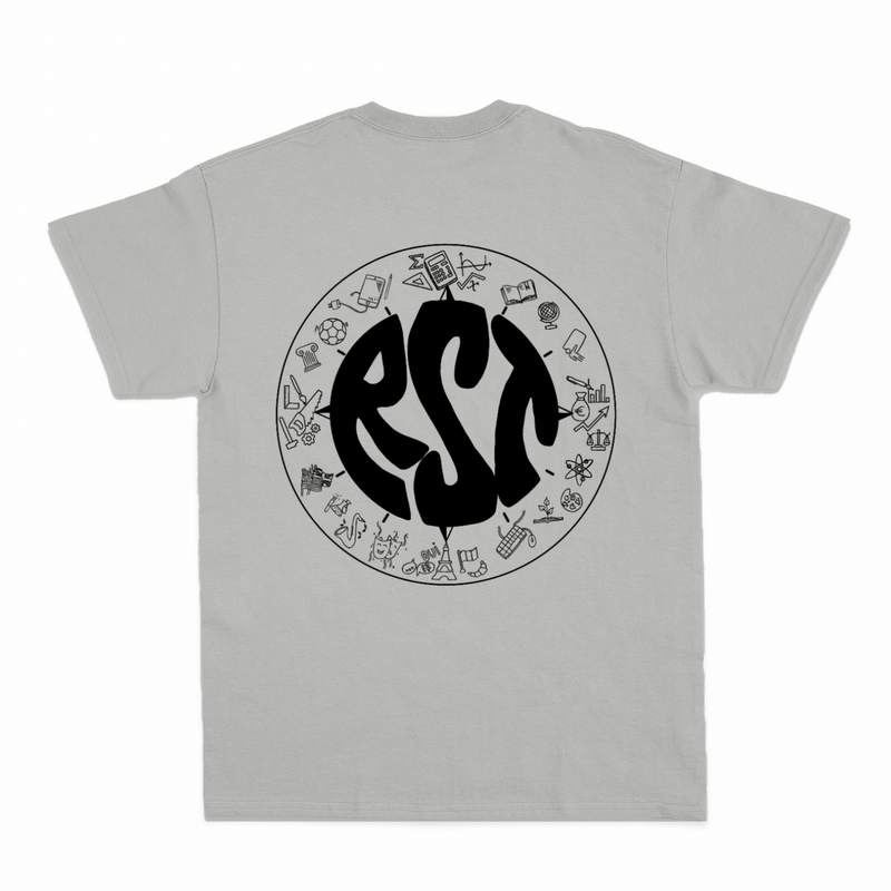 Premium Unisex T-Shirt mit großem Rückenlogo (RST)-zoom-