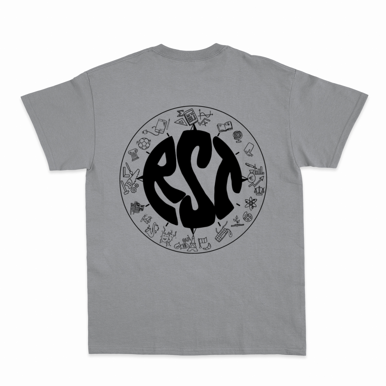 Premium Unisex T-Shirt mit großem Rückenlogo (RST)-zoom-9
