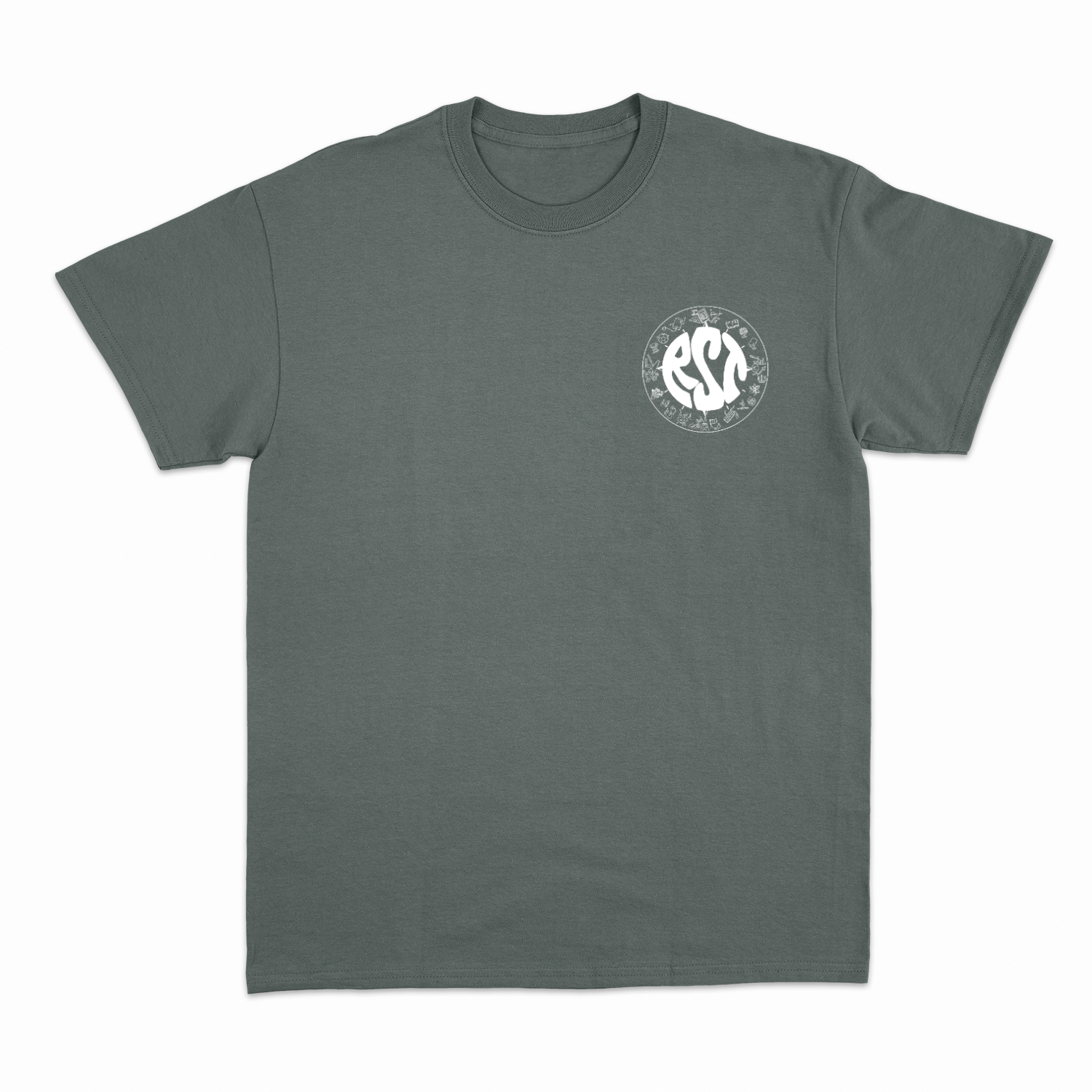 Premium Unisex T-Shirt mit großem Rückenlogo (RST)-zoom-22