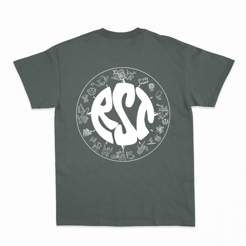 Premium Unisex T-Shirt mit großem Rückenlogo (RST)-zoom-