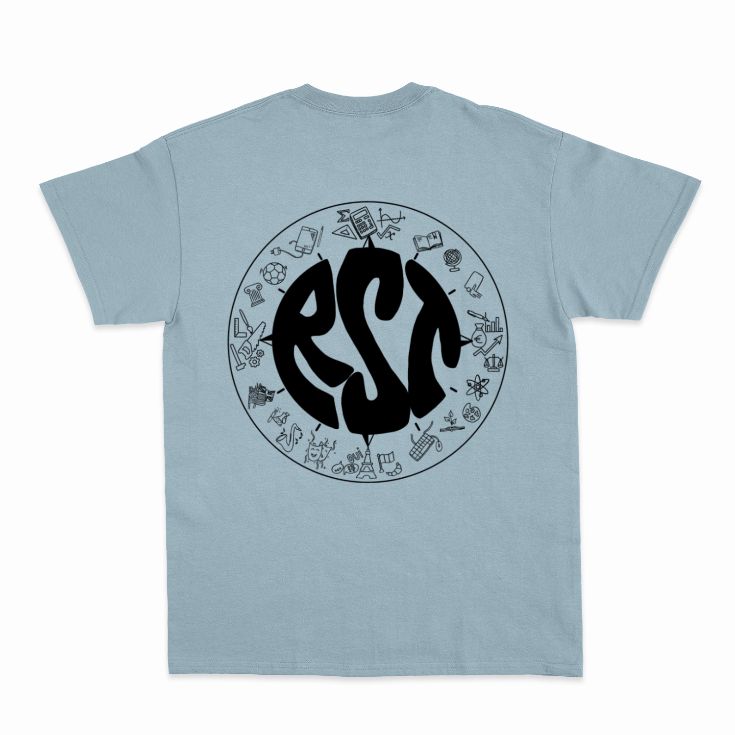 Premium Unisex T-Shirt mit großem Rückenlogo (RST)-zoom-15