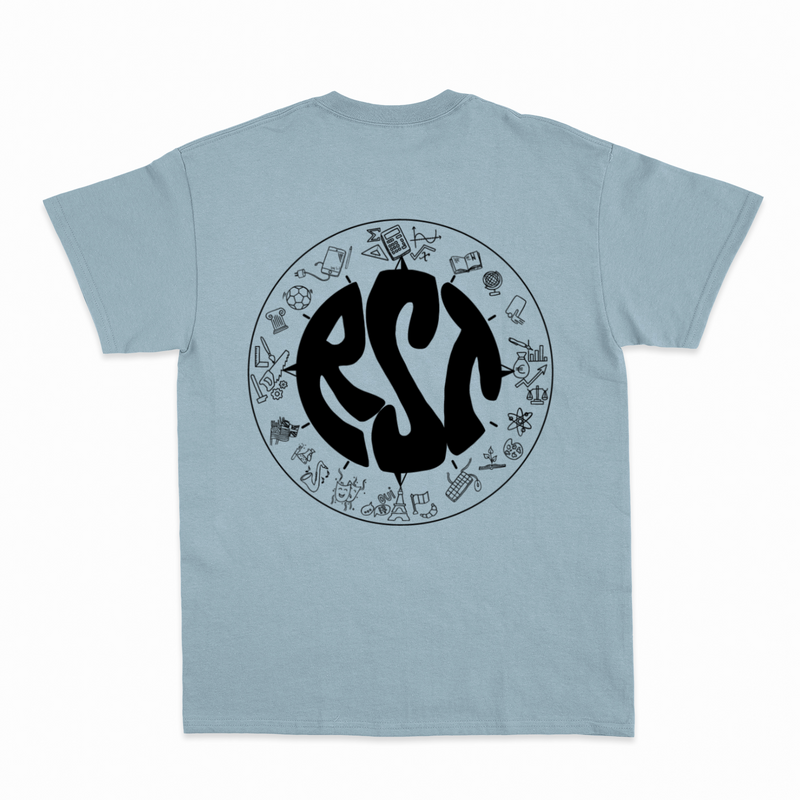 Premium Unisex T-Shirt mit großem Rückenlogo (RST)-zoom-