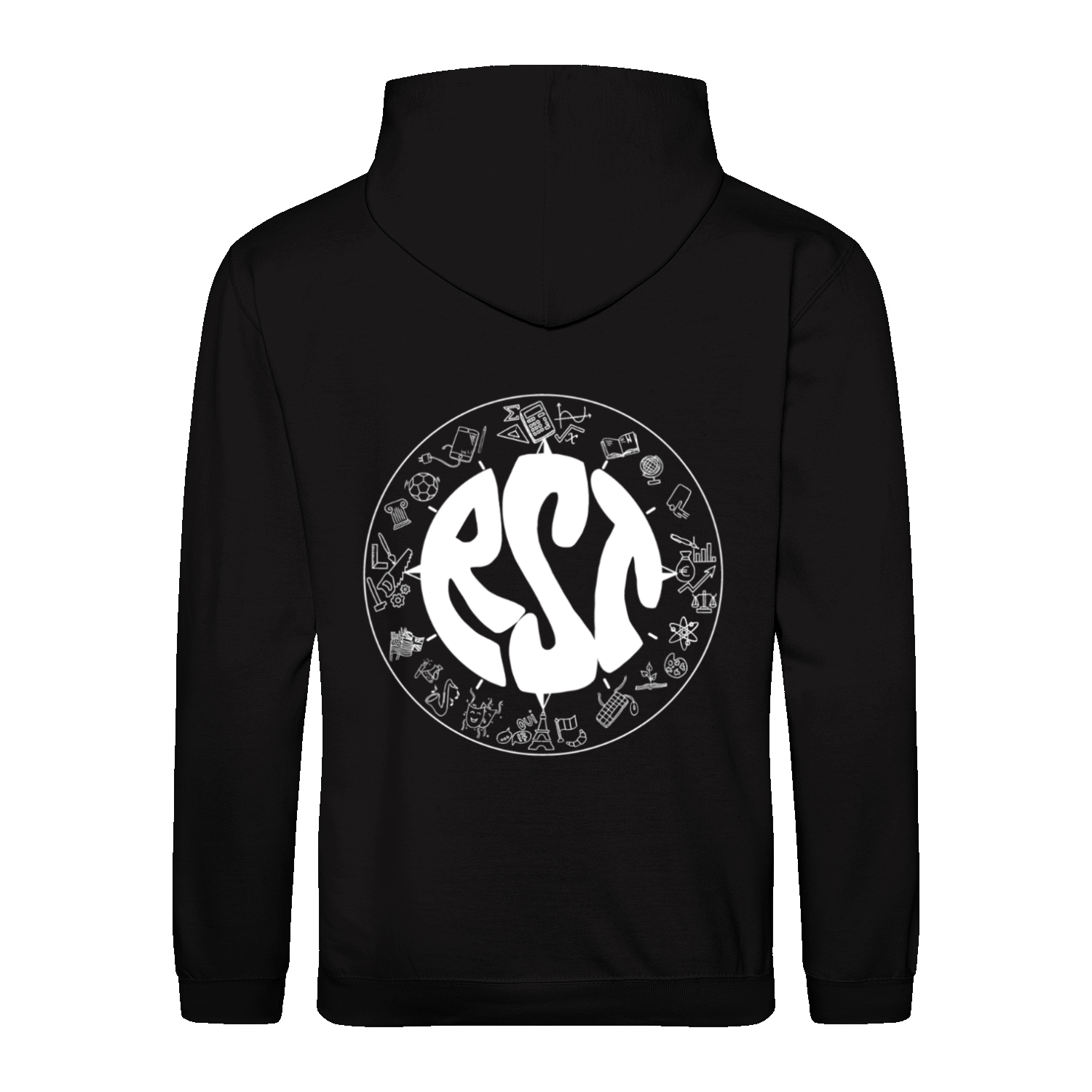 Premium Unisex Hoodie mit großem Rückenlogo (RST)-zoom-13