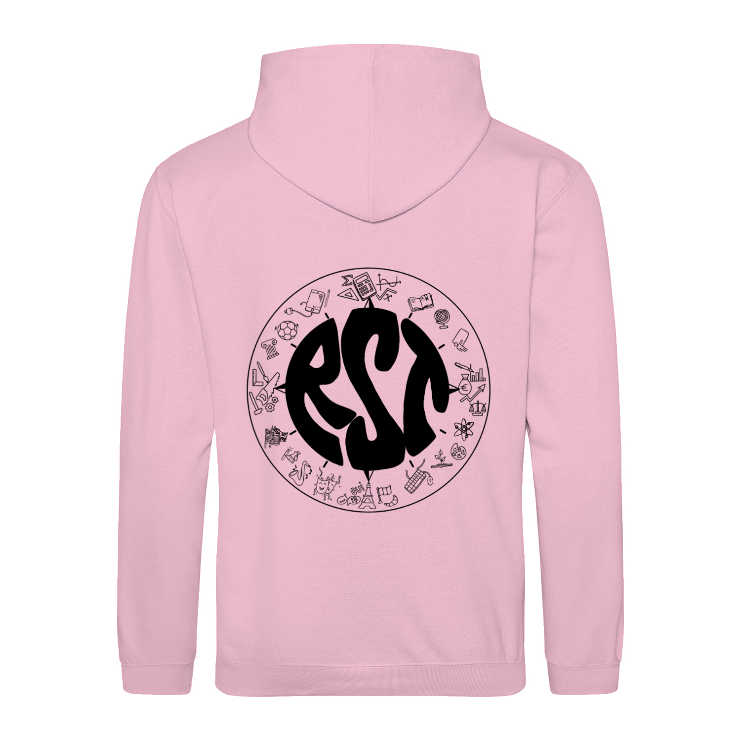 Premium Unisex Hoodie mit großem Rückenlogo (RST)-zoom-25